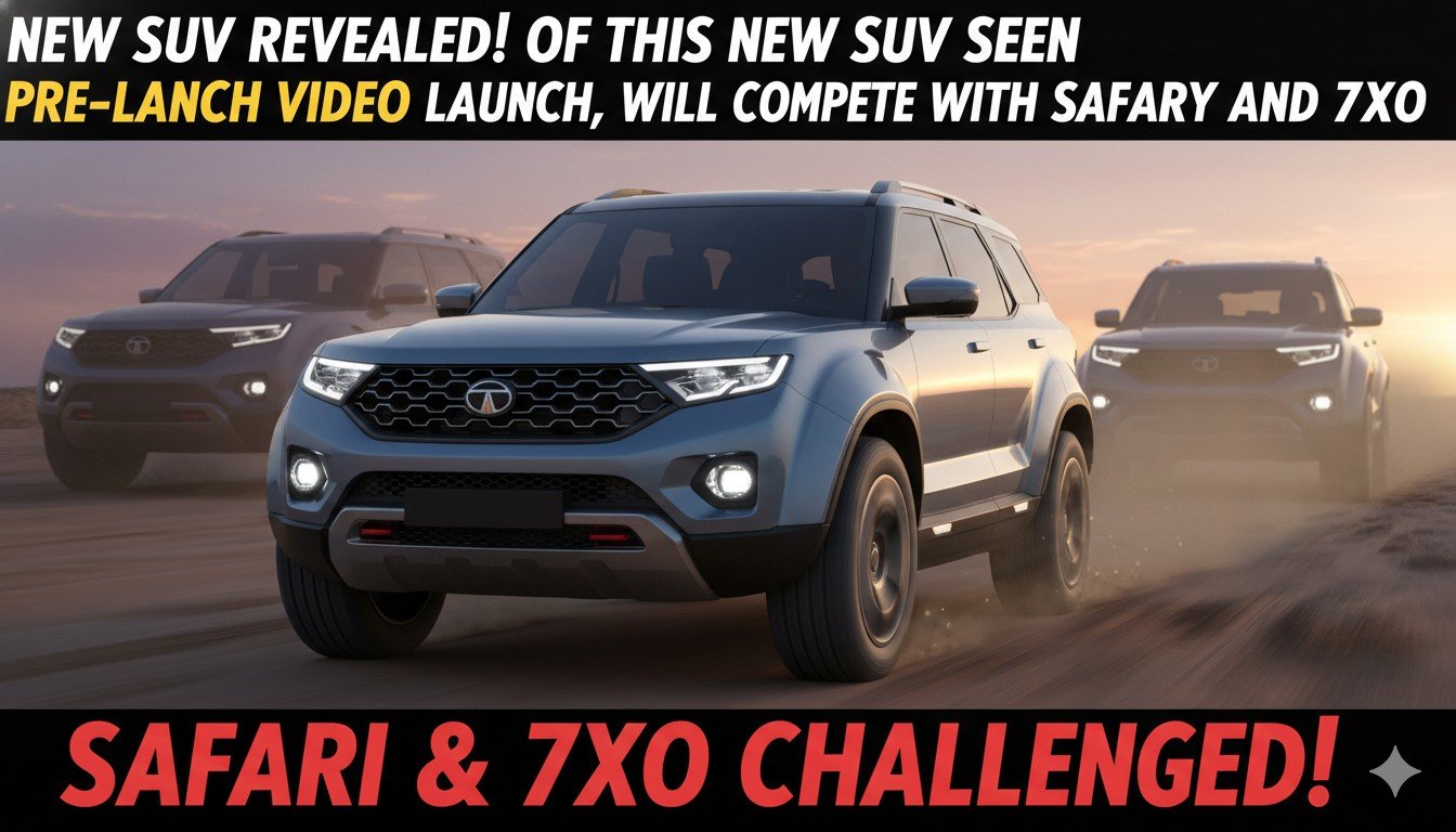 Jetour T2 SUV का टीजर वीडियो में दिखाया गया आक्रामक फ्रंट लुक, LED हेडलाइट्स और बोल्ड ग्रिल के साथ