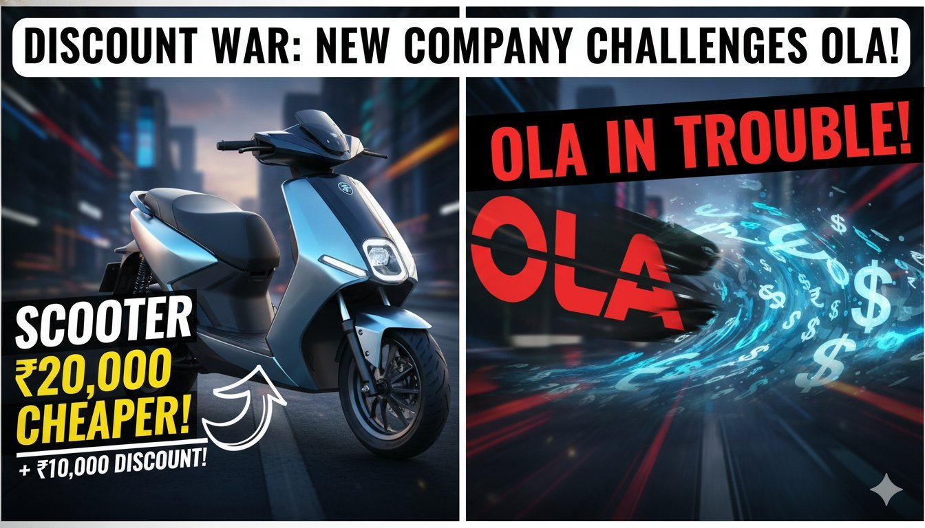 बाजाज चेतक C2501 इलेक्ट्रिक स्कूटर डिस्काउंट ऑफर के साथ, OLA को चुनौती देते हुए