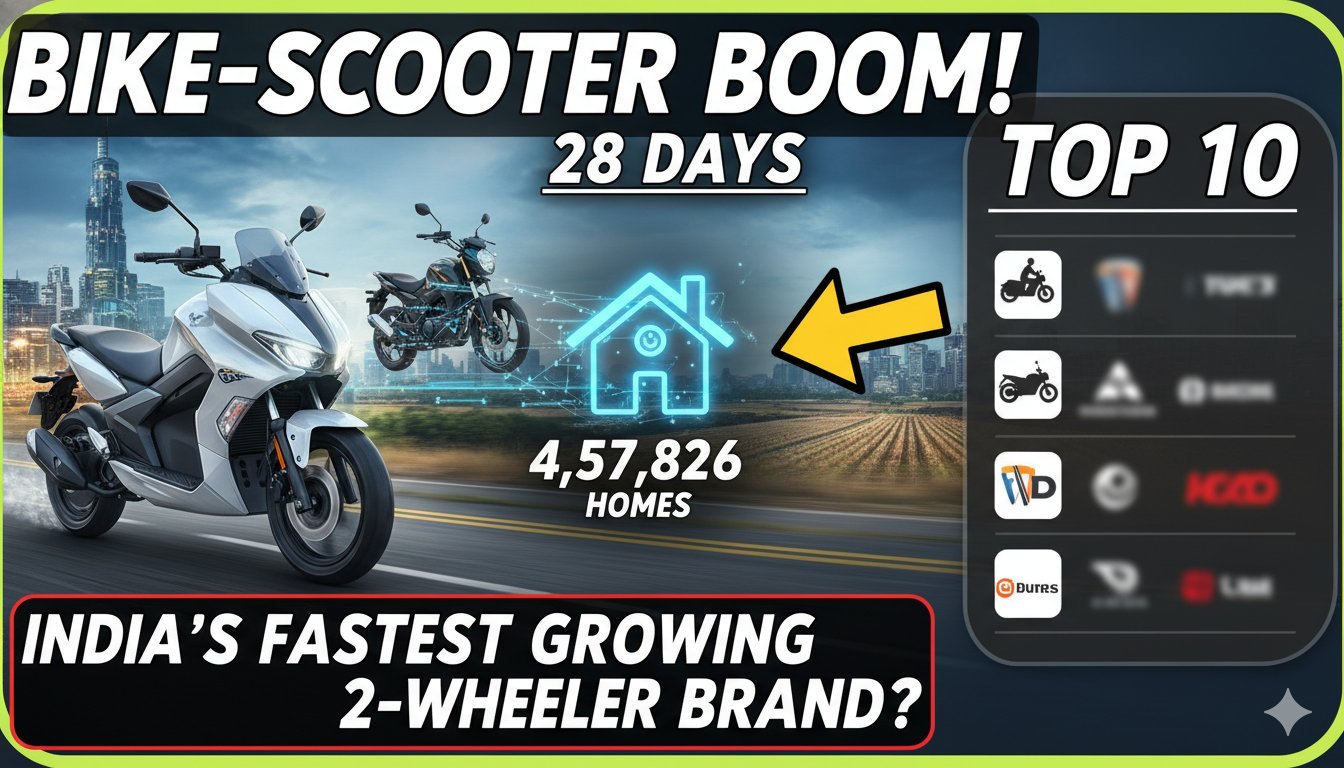 फरवरी 2026 में हीरो मोटोकॉर्प की दोपहिया वाहनों की बिक्री 4,57,826 यूनिट्स, टॉप 10 कंपनियों की लिस्ट